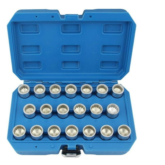 20pc Anti-theft Set For Porsche Vw Oem Spline