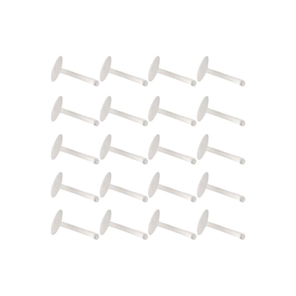 20pcs Carp Soft Meat Boilie Bait Holder for Fishing - Transparent Plastic