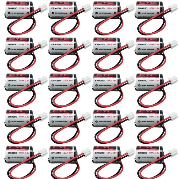 20pc EVE ER14250 1/2AA 3.6V LI-ion BATTERY ENERGY ENDURE BOBBIN Non-rechargeable US STOCK
