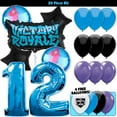 thumbnail image 1 of 20pc Fort Game Victory Royal Balloon Kit with 42" Blue Balloon Number 12 - Kids Video Game Birthday Party Decoration Supplies, 1 of 10