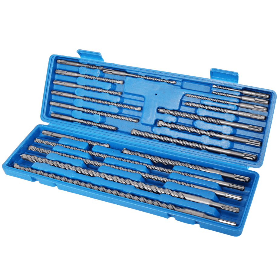 20pc SDS Plus Impact Drill Bit Set Carbide Tipped for Concrete Brick Stone
