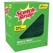 Scotch-Brite Heavy Duty Scour Pads 20ct.