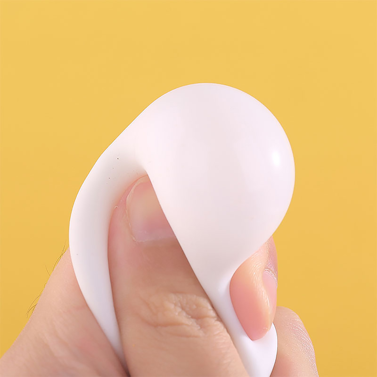 15 Pcs Squeeze Toy Making Decompression Toy Part Silicone Bubble Core 6 00x5 50x4 50cm White