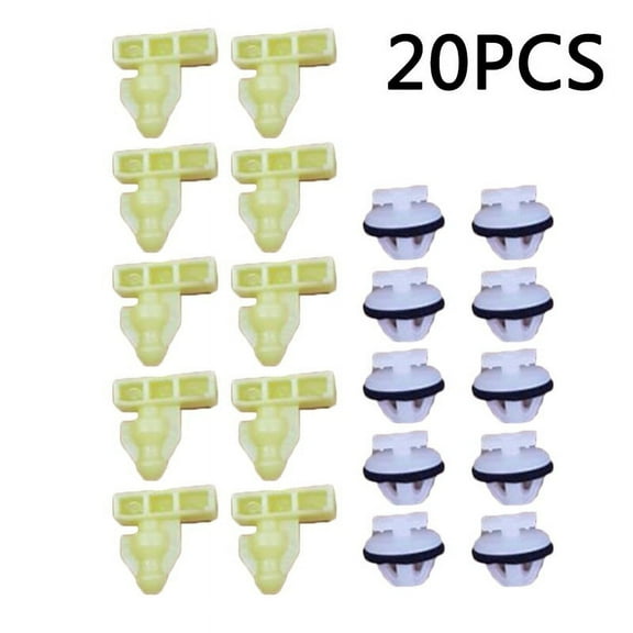 20pc Wheel Arch Trim Clip Set Front/Rear Full Side Wing Surround for Nissan Juke