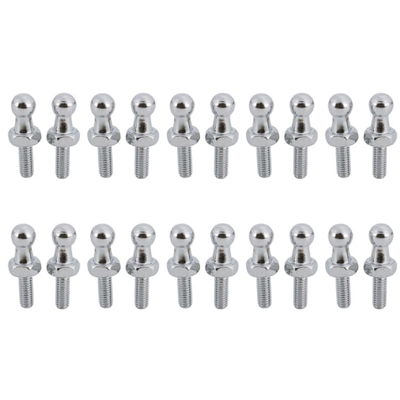 20pcs 10mm BALL STUD BOLT M6 for Gas Strut Ball Ended Bolt Bonnet STD 001