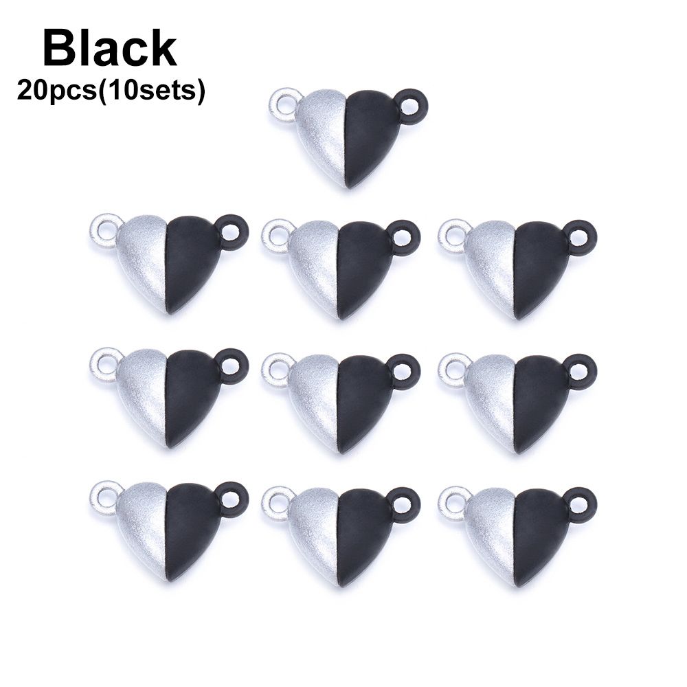 20pcs(10sets) DIY Crafts Jewelry Findings End Caps Charms Connected
