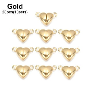  BEADIA 18K Gold Plated End Caps Non Tarnish 3x6mm 200pcs for  Jewelry Making Findings : Arts, Crafts & Sewing