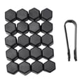 thumbnail image 1 of 20pcs 17mm Silicone Car Rims Wheel Nut Screw Cover Lug Dust Bolt Cap Hub, 1 of 9