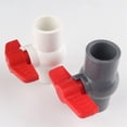 thumbnail image 1 of 20pcs 25mm PVC Ball Valve 3/4" Female Thread Globe Valve Aquarium Fish Tank Adapter Home Garden Irrigation Water Pipe Connectors
--------
,Leak Free Connections, 1 of 4