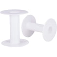 thumbnail image 1 of 20pcs 3 Inches Plastic Empty Spools Wire Spools Thread String Bobbin for Craft Thread Cord Rope Wire Rope Chain, 1 of 7