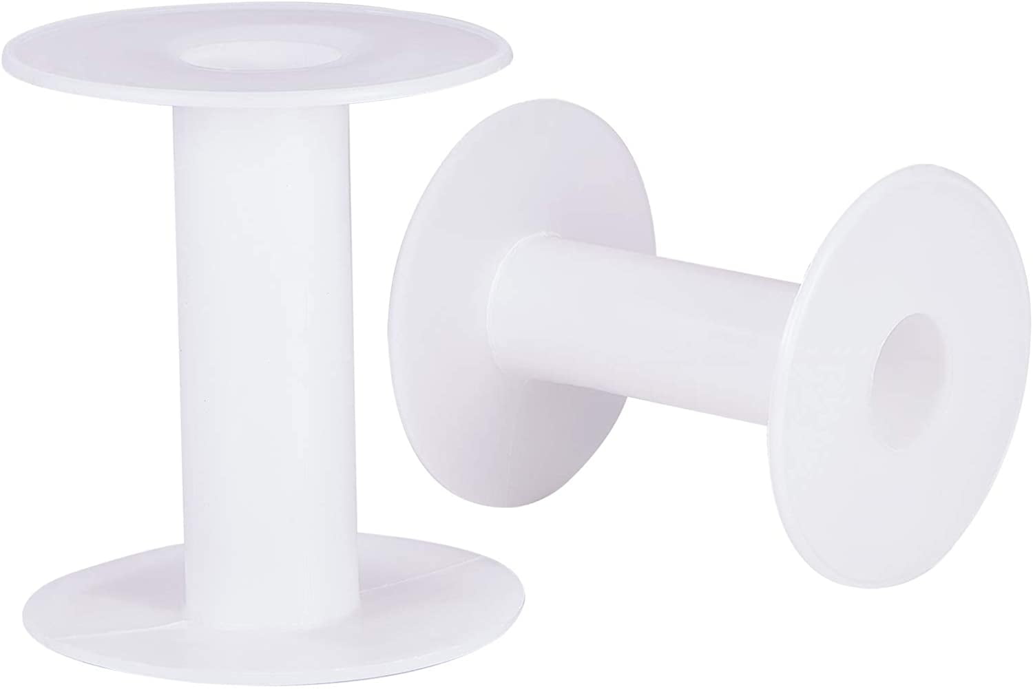 20pcs 3 Inches Plastic Empty Spools Wire Spools Thread String Bobbin ...