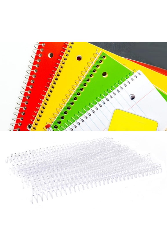 20pcs 30 Hole LoosE leaf Plastic Binding Ring Spring Spiral Rings for A4 Paper, LoosE leaf Ring, Binding Spiral Ring
