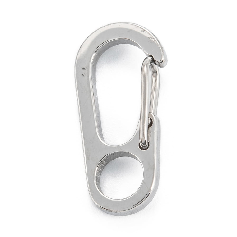 Gate Key Chain 20pcs 304 Stainless Steel Push Gate Snap Keychain Clasp Findings ...