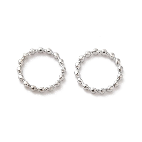 20pcs 304 Stainless Steel Round Rings Soldered Jump Rings Closed Jump Rings Stainless Steel color 18 Gauge 7x1mm Inner Diameter: 5mm