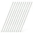thumbnail image 1 of 20pcs 316 Stainless Steel Round Rod Bar, 2x100mm Silver Solid Shaft Rods, 1 of 6