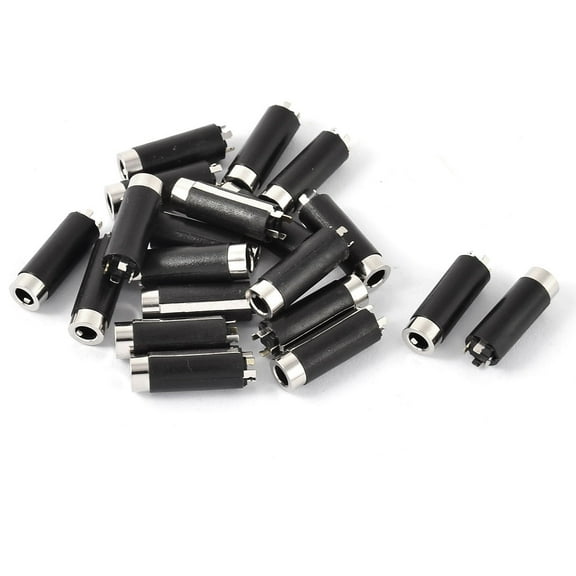 20pcs 4 Poles 3.5mm Female Socket Earphone Headphone Audio Stereo Jack Coupler