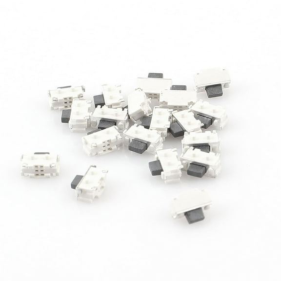 20pcs 4mm x 2mm SPST Momentary Pushbutton Panel PCB Tactile Switch