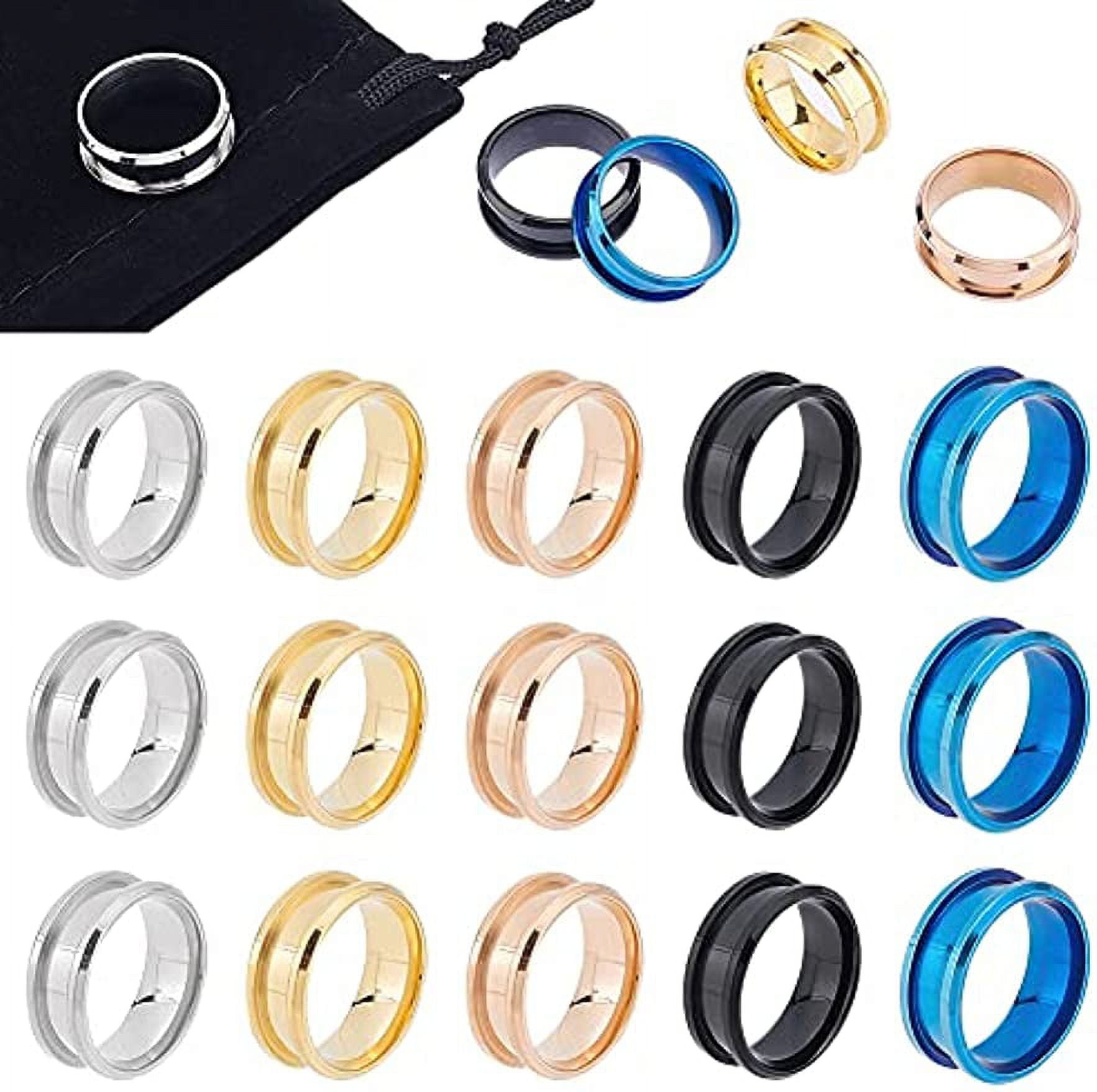 Metal ring blanks sales