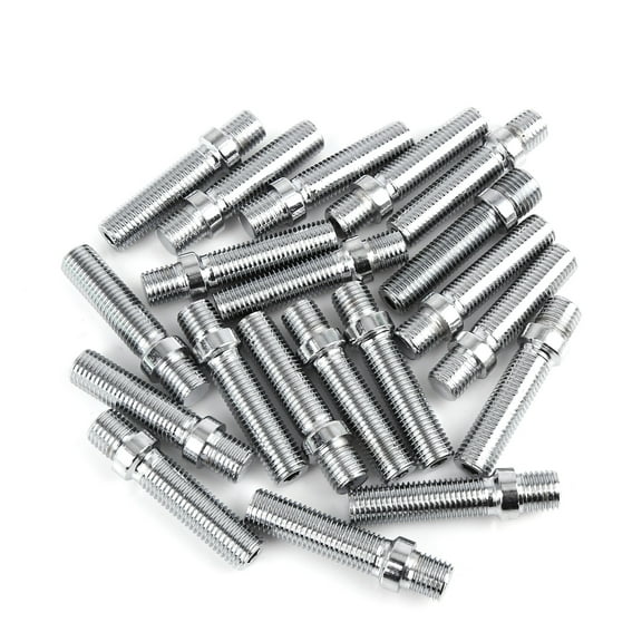 20pcs 58mm M12 x 1.5 to M12 x 1.5 Wheel Stud  Tall Lug Bolts for German Cars