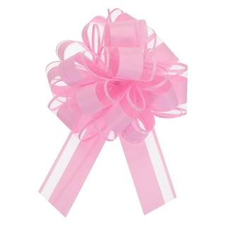 Fuchsia Pink Fabric Burlap Ribbon - 2 1/2 x 10 Yards, Wired Edge,  Christmas, Wreath, Valentine's Day, Easter, Breast Cancer Awareness,  Wedding, Birthday, Baby Shower 