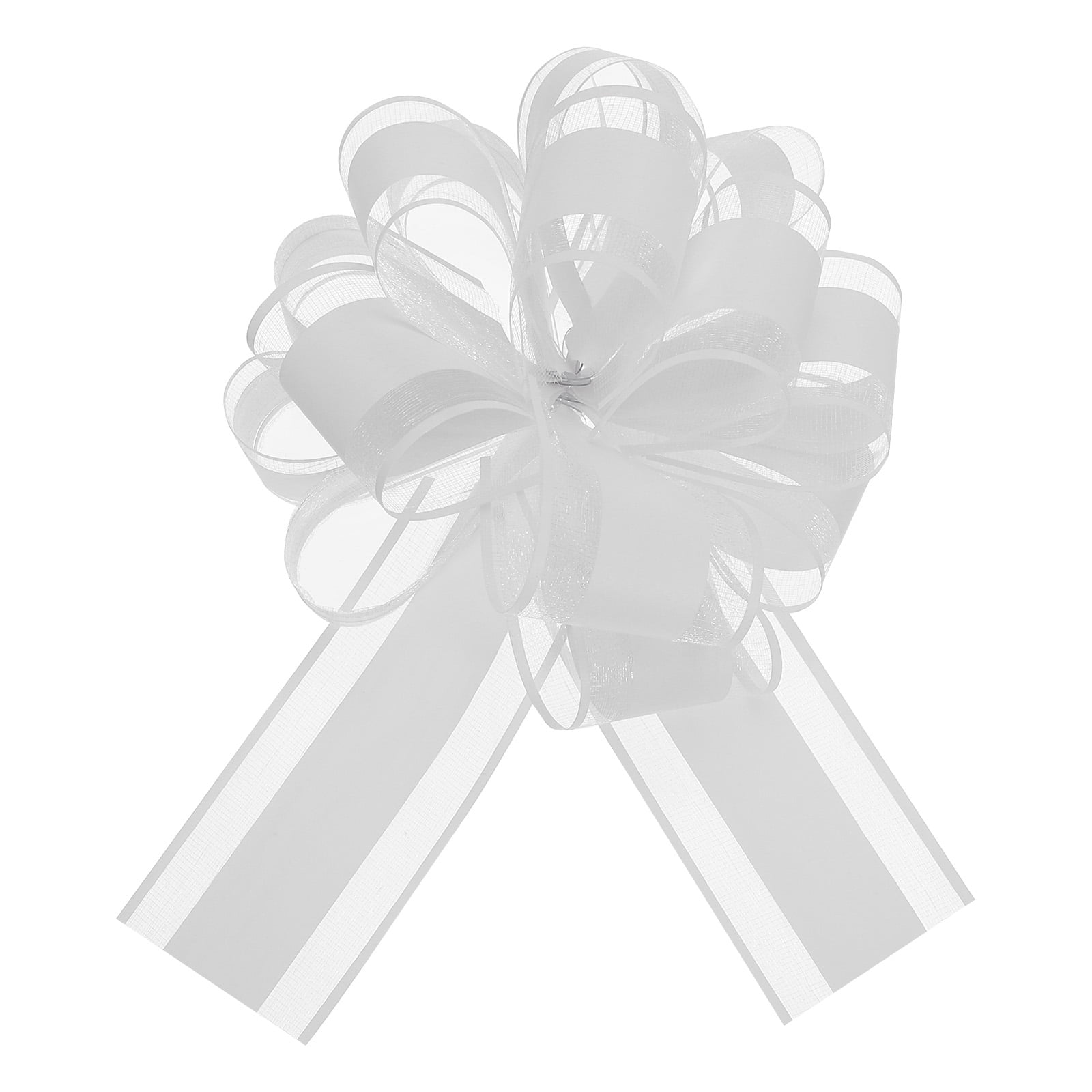 20pcs 6" Large Big Pull Bow Organza Gift Wrapping Bows Ribbon for