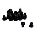 thumbnail image 1 of 20pcs 6mm Black Stem Bumpers Glide, Patio Outdoor Furniture Glass Desk Top, 1 of 4