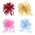 thumbnail image 1 of 20pcs 7" Large Big Pull Bow Car Gift Wrapping Bows Ribbon for Wedding Christmas Bow, Red/Gold/Pink/Light Blue, 1 of 6