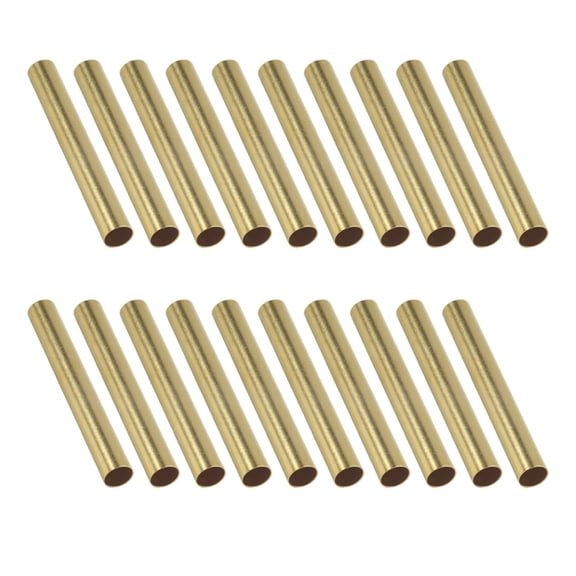 20pcs 7mm Slim Pen Pen Transfer Brass Pen Replacement Accessories for DIY Pen Making Supplies Friends Gifts