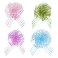 thumbnail image 1 of 20pcs 8 Inch Large Organza Pull Bow Metallic Chiffon Gift Wrapping Bows Ribbon, Blue/Pink/Purple/Green, 1 of 6