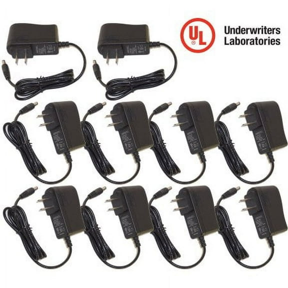 20pcs AC 1 Amp (1000mA) Adapter Power Devices 12V DC Supply r UL Certified