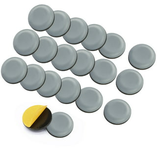 SAYLITA 20Pcs Reusable Heavy Movers, Self Stick Round Sliders, Furniture  Moving Kit Self-Adhesive Furniture Slider for Carpeted and Hard Floor  Surfaces Felt Pads, Suitable for All 