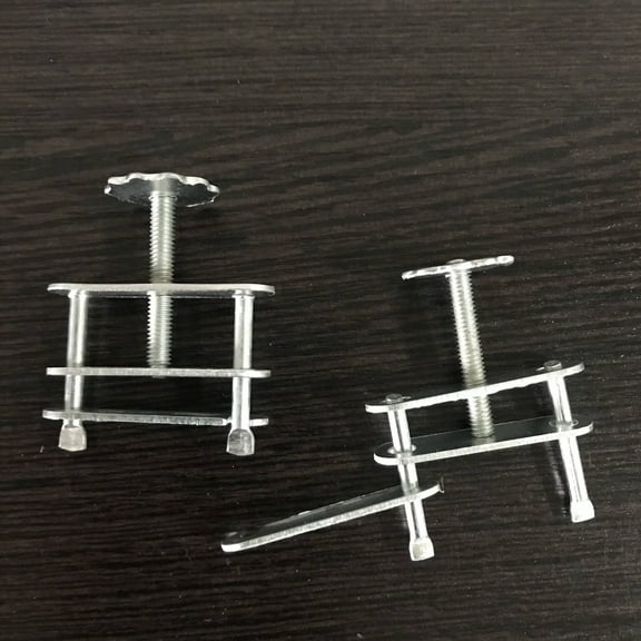 20pcs Adjustable Screw Compressor Clamp Iron-Plated Water-Stop Clamp Swivel Screw Hose Fixing Clip Control Tubing Clamp For Lab Home Use