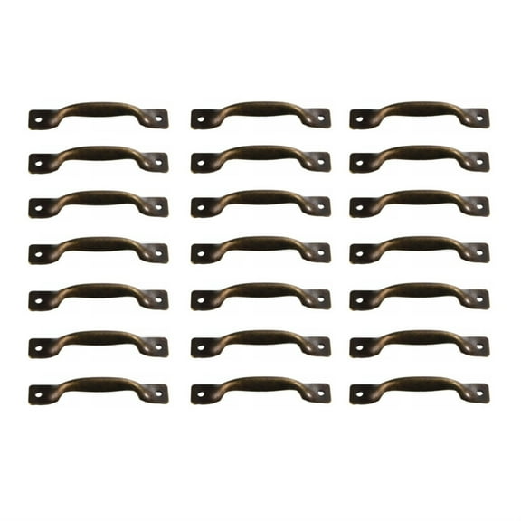 20pcs Antique Zinc Alloy Cabinet Bar Pulls 2.5" Hole Center Classic Vintage Retro Drawer Handles Cupboard Dresser Cabinet Hardware