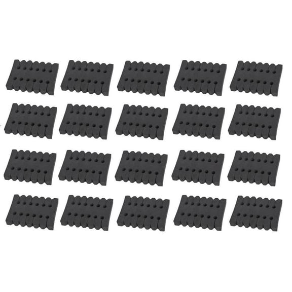 20pcs Archery Arrow Rack Separator Tool, Sponge EVA Foam Arrow Support Stand Shelf Holder for 12 Pieces Arrow, Square Shape