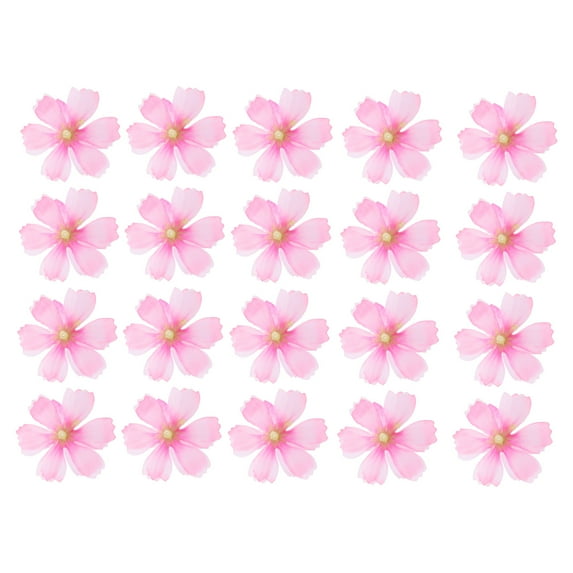 20pcs Artificial Flowers Decor Small Ornaments for Festival Party Adornments