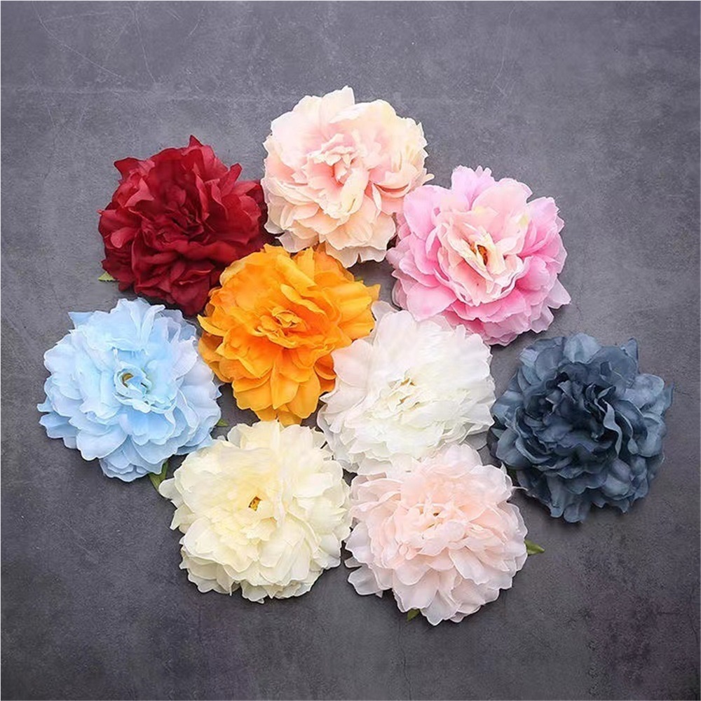 20pcs Artificial flowers, large peony flowers, photo props - Walmart.com