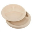 thumbnail image 1 of 20pcs Bagasse Compartment Plates, 1 of 3