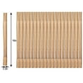 thumbnail image 1 of 20pcs Bamboo Plant Support Stakes - Natural Reusable Sturdy 16/18/8/12in, 1 of 5