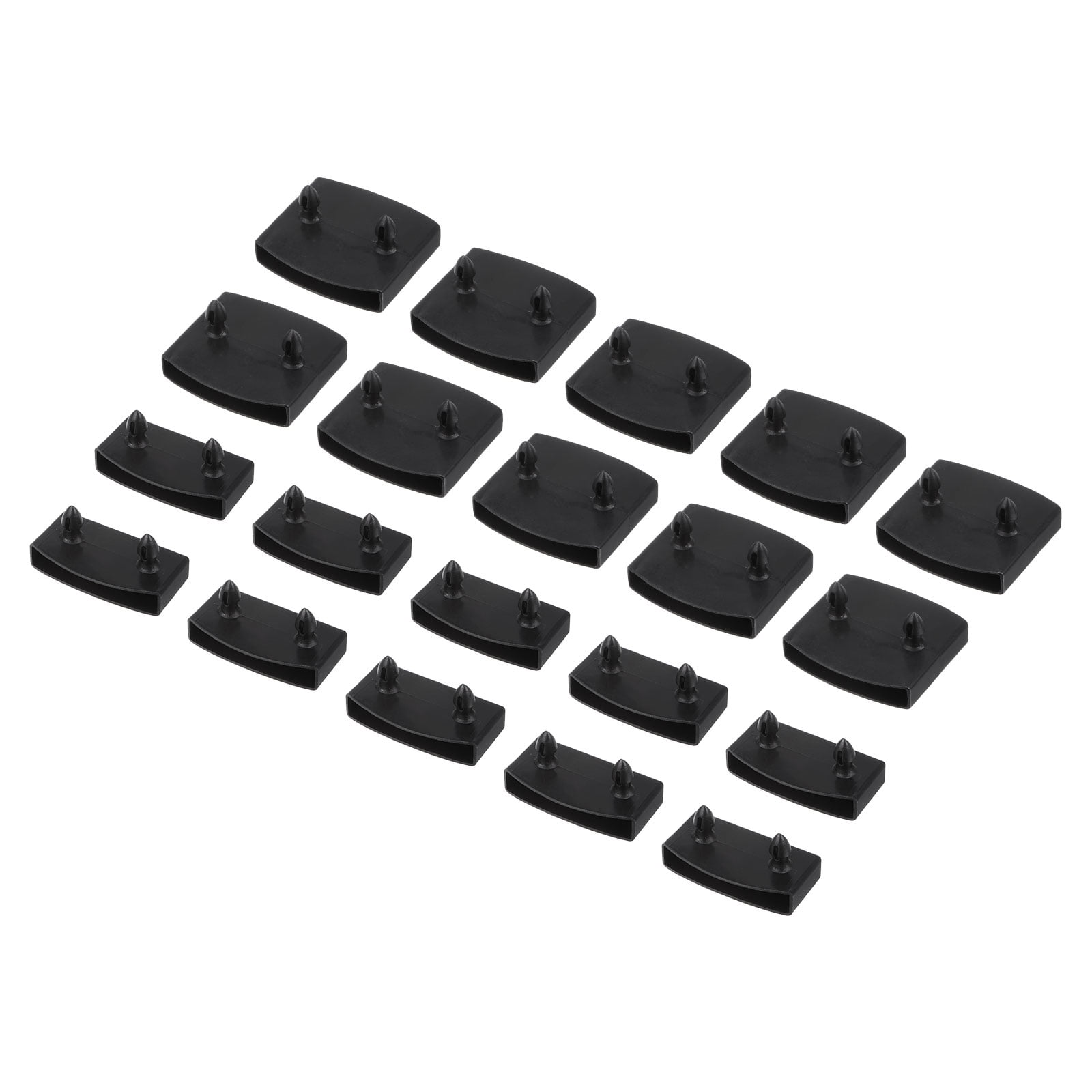 20pcs Bed Slat Centre Holders, Plastic Bed Caps End Caps Holders
