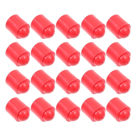 20pcs Billiard Cues End Protectors Replaceable Covers for Billiards Tips