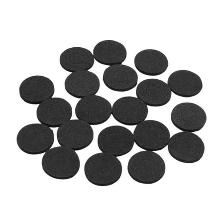 20pcs Black Sponge Shockproof Car Rivet Flat Washer Insulation Gasket Ring