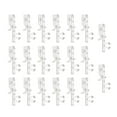 thumbnail image 1 of 20pcs Blind Valance Clips Clear Plastic Valance Retainer Clips Blind Window Valance Clips Hidden Valance Clips, 1 of 8