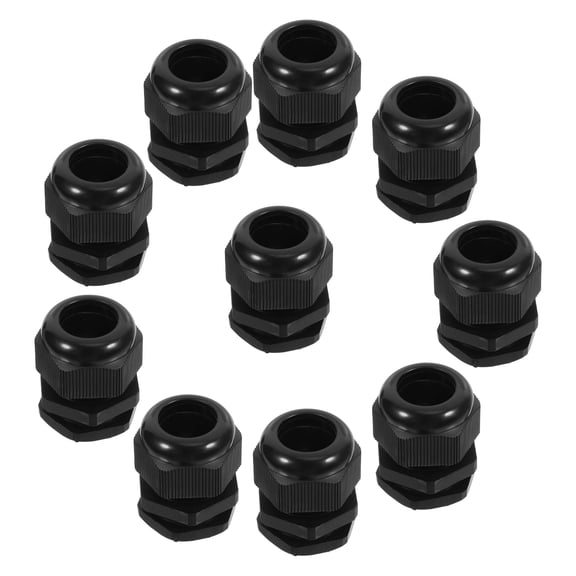 20pcs Cable Glands Cable Connector Cable Adapter Adjustable Wire Protectors Joints Adjustable Cable Glands Cord Grip Nylon Wire Connectors