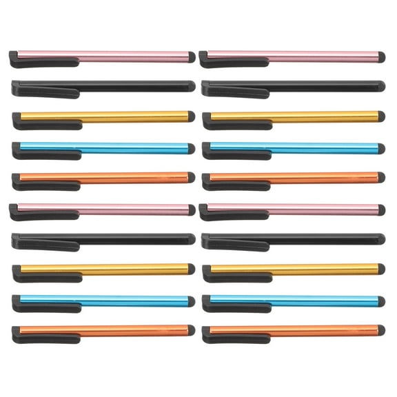 20pcs Capacitive Stylus Pens High Sensitivity Stylus Pens Multifunctional Stylus Pens