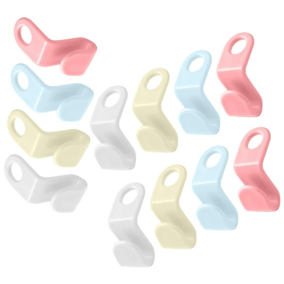 20pcs Clothes Connector Hooks Clothing Hanger Extending Hooks Closet Organizing Tools