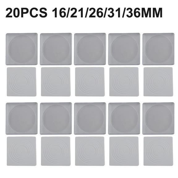 20pcs Collection Organizer Storage Box Coin Capsule Case Container Square Collection Box Coin Capsule Universals Inner Pad