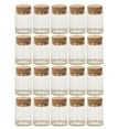 thumbnail image 1 of 20pcs Transparent Glass Bottles with Cork for Storage Mini Empty Bottles for Home Party 30x40mm, 1 of 7