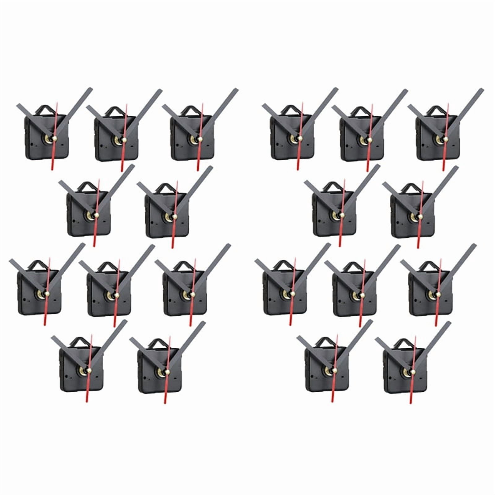 20pcs DIY Clock Movement Mechanism Silent Quartz Wall DIY Clock Hands Kit Repair Replacement Tool Parts