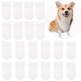 thumbnail image 1 of 20pcs Disposable Dog Shoes for Medium Dogs, Dog Booties and Paw Protectors, Dog Disposable Foot Covers for Outdoor, Suitable for Pets Outdoors, 1 of 7