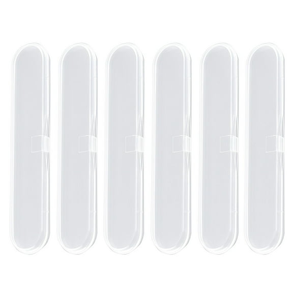 STRANDCHIC 20-Pack Small Clear Plastic Storage Containers Organizer for Home, Office, and Craft Supplies